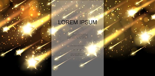 明亮的星光背景