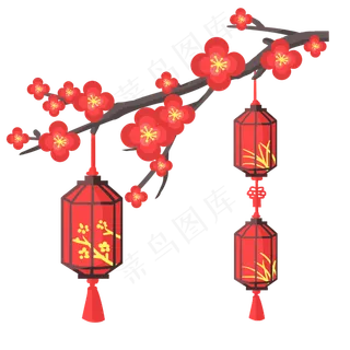 中国风新年装饰