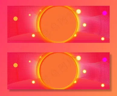 电商双11狂欢几何渐变banner 电商双11狂欢几何渐变banner