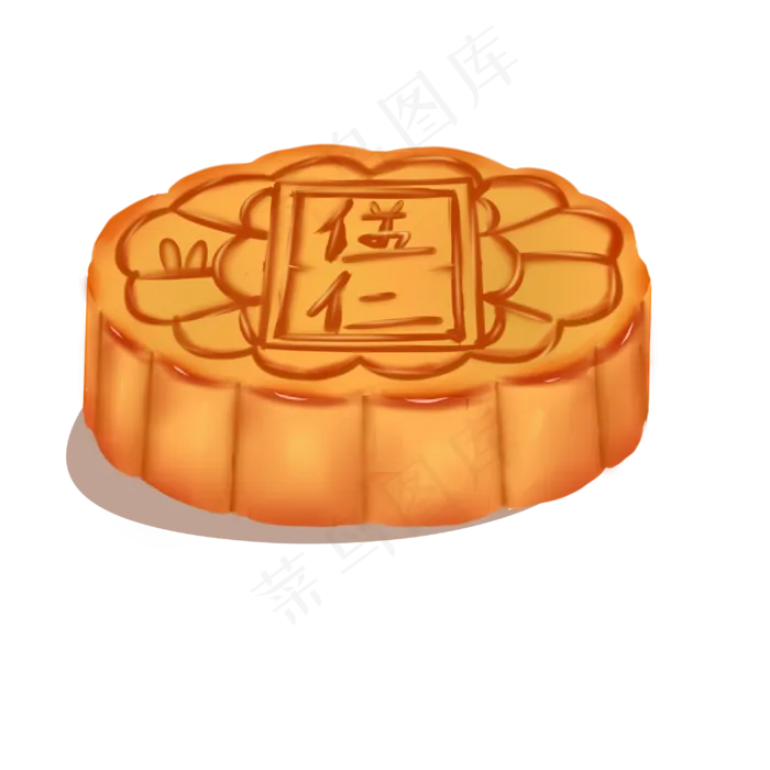 中秋节五仁月饼(3000X3000(DPI:299))psd模版下载