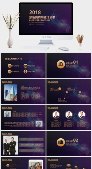 计划书
商业计划书
紫色营销PPT模板预览图