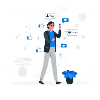 网络人气 概念图