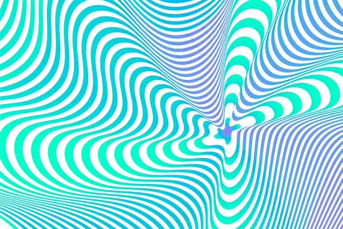 迷幻性视错觉背景eps,ai矢量模版下载