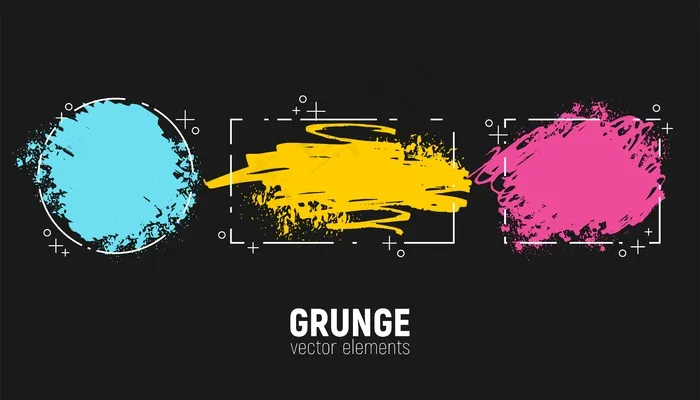 垃圾背景设置。手绘笔刷。eps,ai矢量模版下载