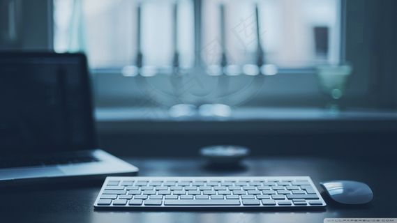 商务图片-键盘-电脑