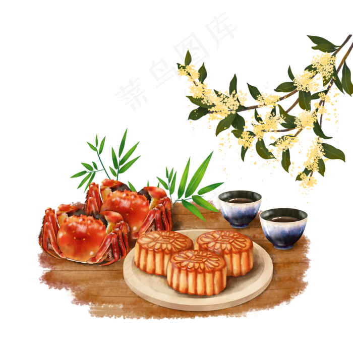 中秋中秋节(2000X2000(DPI:300))psd模版下载