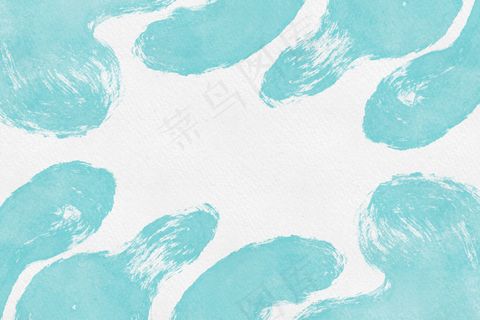 有机抽象水彩背景