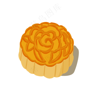 中秋节月饼手绘素材