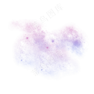 创意彩色漂浮的星空