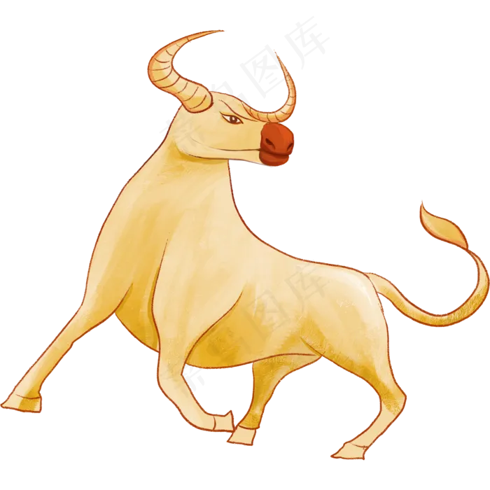 牛年小牛(2000X2000)