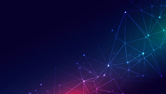 数字背景下的丝网网络连接技术eps,ai矢量模版下载