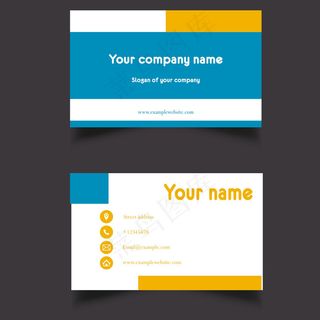 时尚大气创意名片设计