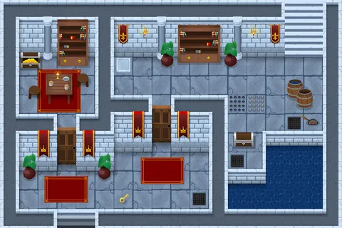 地牢游戏tileset