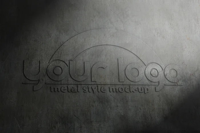 logo样机标志样机智能贴图psd模版下载
