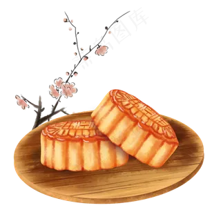 中国传统美食月饼