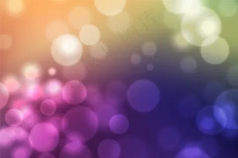 装饰性(bokeh)散景效果壁纸