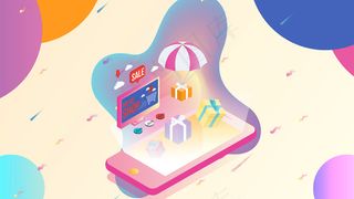 电商促销手机购物互联网金融商用图