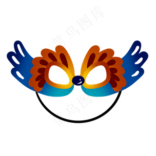 彩色创意眼镜元素,免抠元素