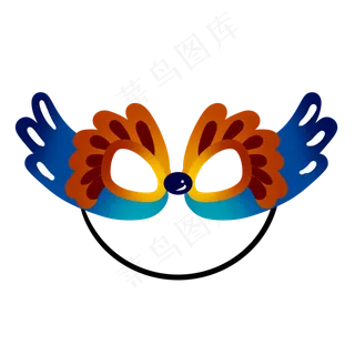 彩色创意眼镜元素,免抠元素