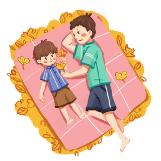 24节气立秋节卡通套图1