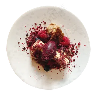 水果冰淇淋甜点