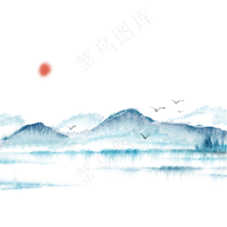 中国风水墨山水