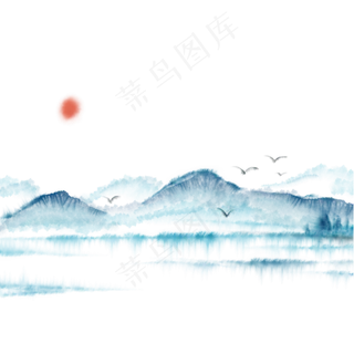 中国风水墨山水