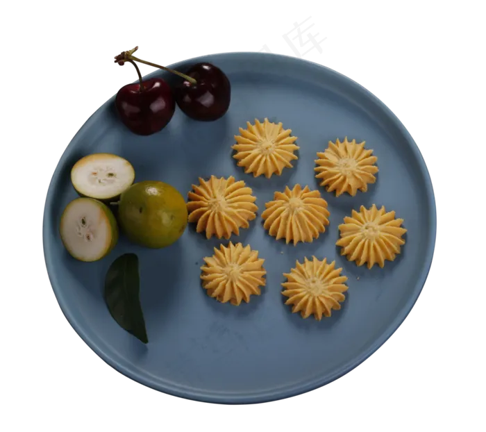 美食水果柠檬樱桃饼干(4032X3584(DPI:300))psd模版下载