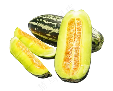 绿色甜瓜水果 绿色甜瓜水果