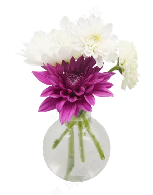 鲜花花瓶花束