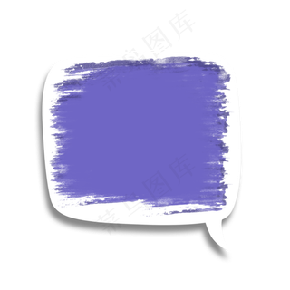 喷墨墨迹扁平气泡框16