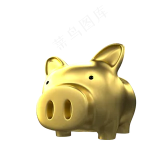 2019年小金猪,免抠元素