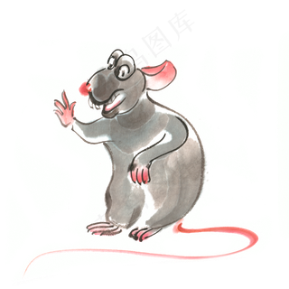 迎接2020年鼠年,免抠元素