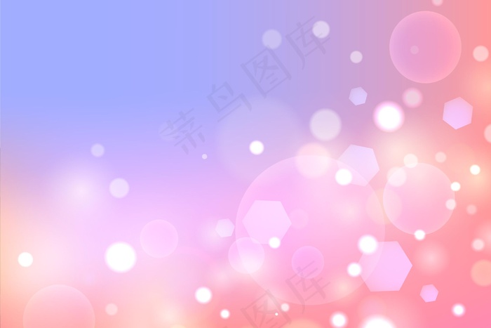 逼真的散景背景eps,ai矢量模版下载