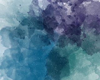 水彩空间背景星空水彩纹理