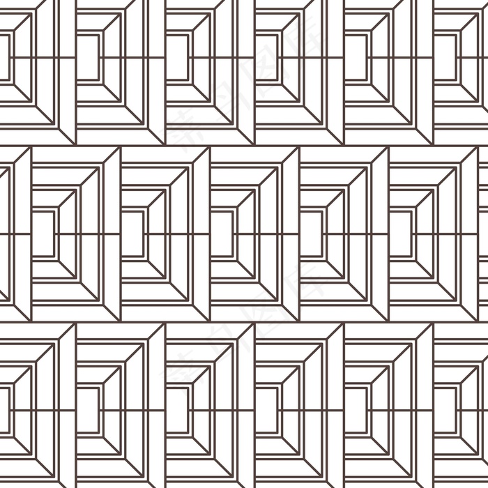 平面抽象线图案