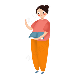 教师节卡通老师装饰素材