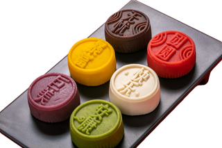 六种口味的月饼