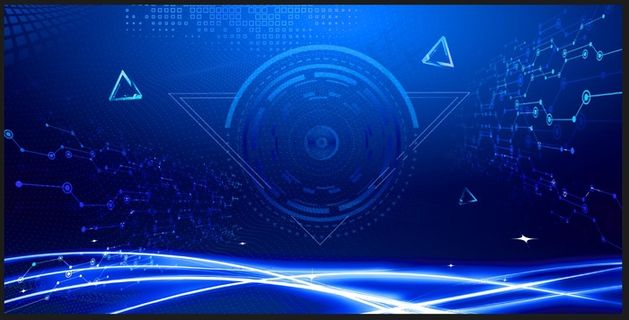 蓝色背景 科技背景