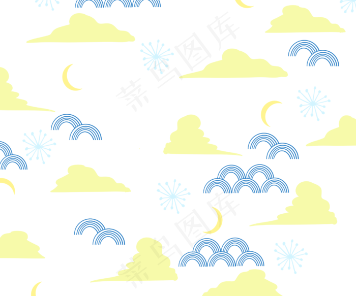 中秋花好月圆底纹(3000X2500(DPI:299))psd模版下载