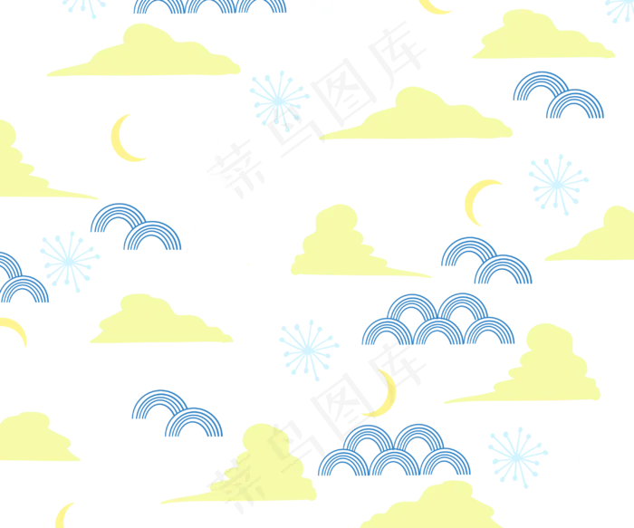 中秋花好月圆底纹(3000X2500(DPI:299))psd模版下载