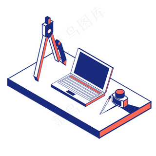 教师节学习电脑文具