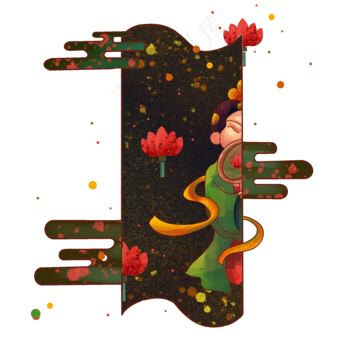 花好月圆度中秋(2000X2000(DPI:300))psd模版下载