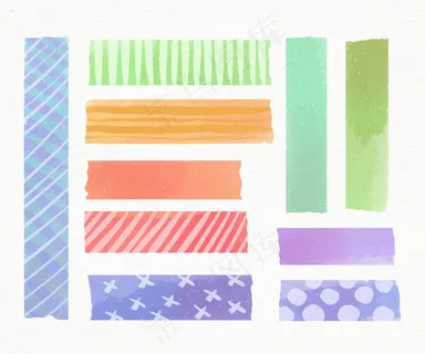 水彩水洗带系列