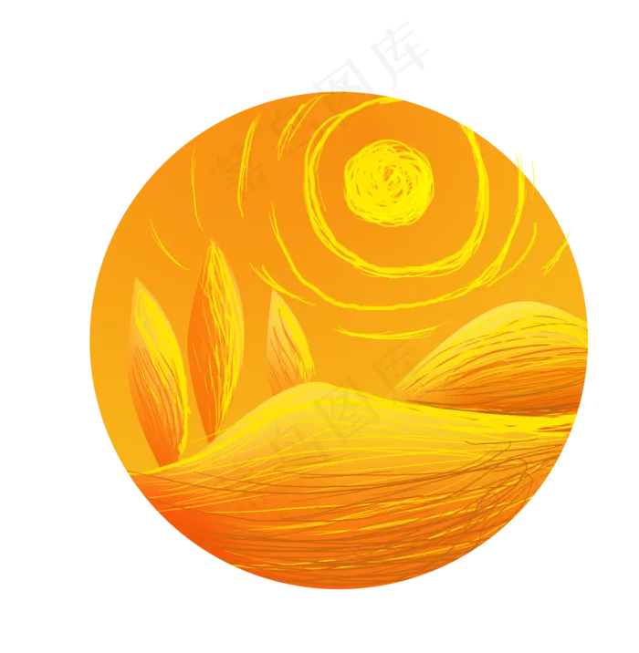 秋分金黄色的秋天(1753X1794(DPI:300))psd模版下载