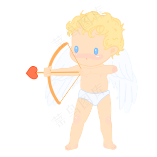 七夕情人节丘比特