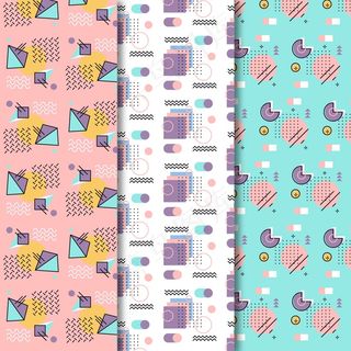 孟菲斯图案系列