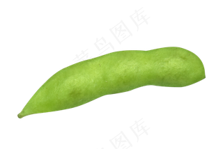新鲜绿色蔬菜青豆