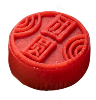 红色月饼