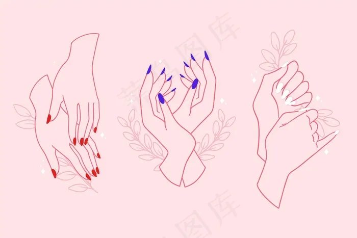 美甲手部系列